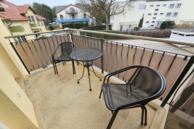Strandresidenz Karlshagen - Wohnung 1  Dünenblick | 1. OG | Kamin & Balkon