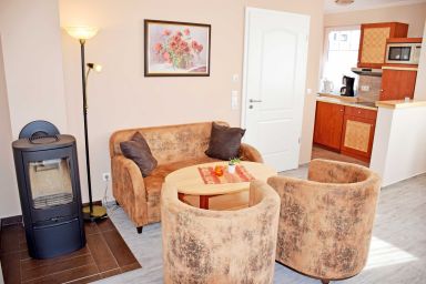 Ferienvilla Rügen mit Balkon im Ostseebad Sellin - 05 Ferienappartement Mönchgut mit Kamin
