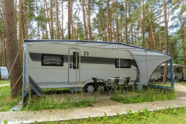 Urlaub im Wohnwagen - mitten im Wald - Wohnwagen 23