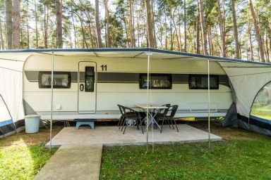 Urlaub im Wohnwagen - mitten im Wald - Wohnwagen 11