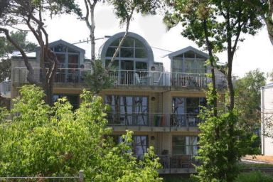 Meeresblick Panorama Sauna Wlan Fitnessraum Dünenresidenz - zwei Zimmer Küche Bad (Du Badew Bidet) Wlan Sauna Fitnessr. Balkon