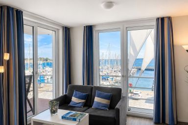 Apartment 21, Blickrichtung Binnenhafen Nord/Offenes Meer