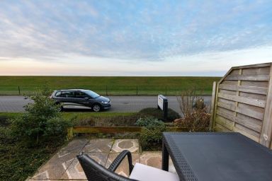 Ferienwohnung  NW 24  Terasse mit Meerblick