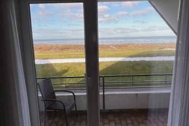 Ferienwohnung  NW 34 Balkon mit Meerblick