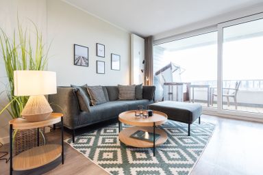 Lichtblick im Haus Cäcilia - Moderne 2-Zimmer Ferienwohnung mit schönem Balkon auf ca. 65 m² für 2 Personen