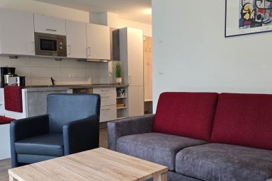 Ferienwohnung KWi 38 EG "Borstel" - 2-Zimmer-Fewo für 3 Pers. EG mit Gartenanteil (ca. 100 m²) mit WLAN
