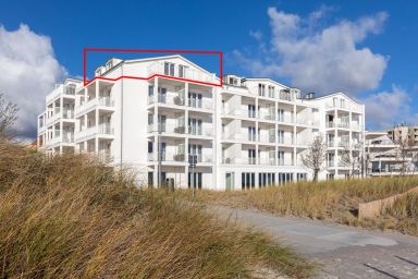 Apartmentanlage Meerblickvilla - Luxuriöses Penthouse am Strand mit sonnigem Balkon und einmaligem Meerblick!