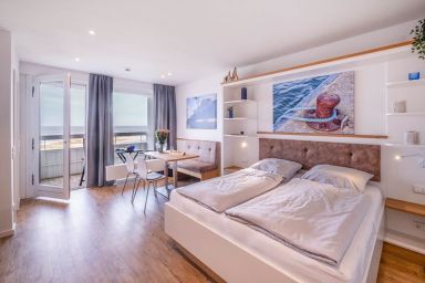 Hochhaus - Fantastischer Meerblick! Ferienwohnung für 2 Personen im Büsumer Hochhaus