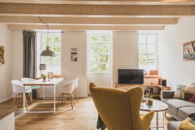 Gulfhof Boomgaarden - Traumhafte Ferienwohnung in direkter Nähe zum Meer und wunderschönem Garten