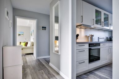 Haus Möwe - Gemütliche Drei-Zimmer-Wohnung in strandnaher Lage mit Balkon und Terrasse.