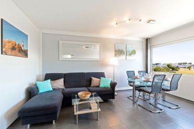 Burgtiefe Südstrand - Ferienwohnung "Seestern" für 4 Gäste & Blick auf den Yachthafen-hundefreundlich