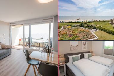 Bi de Wyk Wohnung D8b - Moderne Ferienwohnung mit Meerblick in Wyk auf Föhr