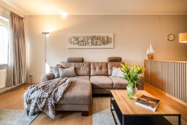 Haus Kattegat - Apartment für 2 Personen + Schlafsofa (bis 3 Pers.) - Das Herz von Büsum im Visier