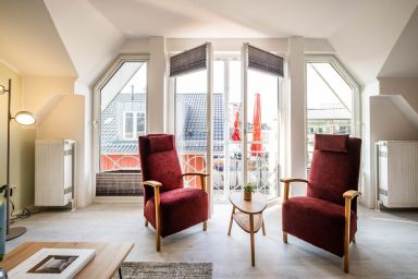 Haus Kattegat - Apartment für 2 Personen + Schlafsofa (bis 3 Pers.) - Das Herz von Büsum im Visier