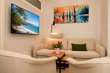 Villa Hanse - Großzügige 57m² Ferienwohnung für 4 Personen mit Südterrasse – modern &ebenerdig