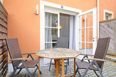 Auf den Höfen - 2-Zimmer-Wohnung mit Terrasse für bis zu 4 Personen und Hund