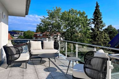 Villa Siegfried - Penthouse Ferienwohnung Kühlungsborn – Villa Siegfried, Dachterrasse, strandnah, 2 Personen