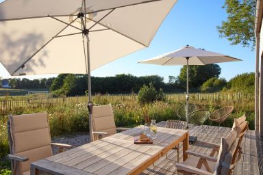 Eule - Neubau: Ferienhaus "Eule" in Dollrottfeld mit traumhaftem Blick über die Felder