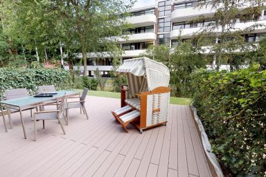 White Pearl - Luxusapartment 0.13 mit Terrasse, Sauna und Hund in Strandnähe in Timmendorfer Strand