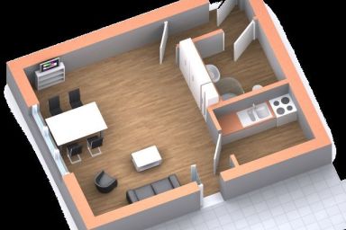 Maack "Haus Hafenromantik" - Ferienwohnung Austernfischer - 15105