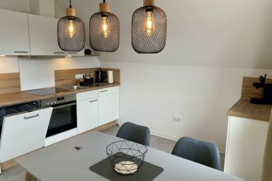 Ferienwohnung Leuchtturm - Haus Seeschwalbe - Ferienwohnung Leuchtturm mit 45qm, 1 Schlafzimmer, 1 Wohn-Schlafzimmer, max. 4 Personen