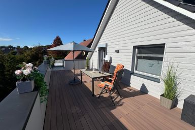 Ferienwohnung "To Huus" - Appartement/Fewo, Dusche und Bad, WC