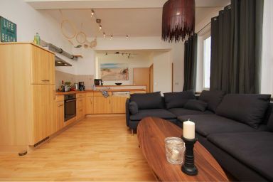 Villa Elise - Wohnung 3: 88 m², 3-Raum, 6 Pers., Veranda, Garten, Wlan