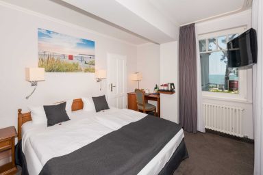 Hotel Villa Belvedere - Doppelzimmer seitl. Meerblick