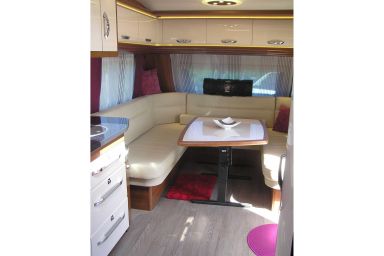 Wohnwagen Hobby 660 WFU Premium Modell - Wohnwagen