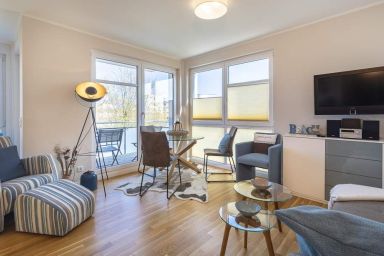 Strandperle - Ferienwohnung mit Meerblick, Balkon und WLAN