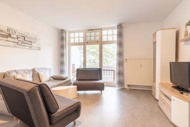 Villa Strandidyll Ap. 10, Balkon mit Meerblick - A.2.1, Apartment 10 / 2-Raum, 2 Balkone, Meerblick,
