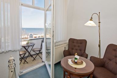 Strandvilla Imperator | Hotel & Ferienwohnungen auf Usedom - Doppelzimmer Komfort  mit Meerblick