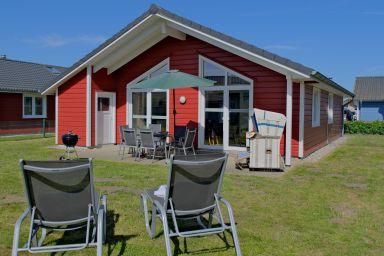 Brandgans 40 - Komfort-Ferienhaus mit eingezäuntem Garten - DAG-962 - Ferienhaus mit Sauna, Kamin & Strandkorb (HT)