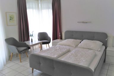 Haus Südstrand - SÜ 6; 1-Raum; 1.OG; Balkon; 37m²