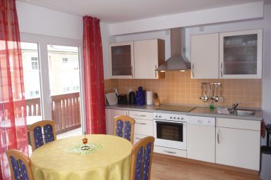 Haus Waterkant - ca. 300 m zum Strand - 3- Raum Fewo 4 mit Balkon