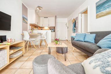 Residenz am Strand - Helle, komfortabel ausgestattete Wohnung direkt an Deich und Strand!