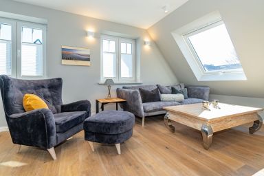 Sturmhaube - Ferienwohnung für max. 4 Personen in Alt-Westerland mit Balkon.