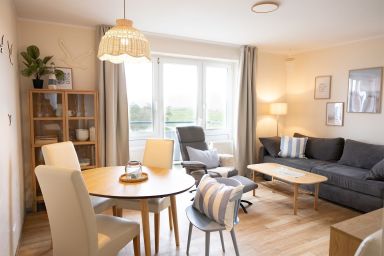 Hus Inselkieker - Ferienwohnung an der Nordsee mit Balkon, Meerblick und direktem Strandzugang