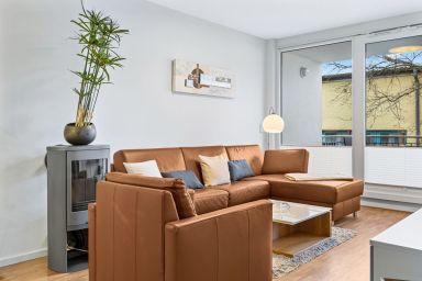 DünenResort Binz - Schönes Ferienapartment mit Balkon, Fußbodenheizung & nur 150 m zum Ostseestrand