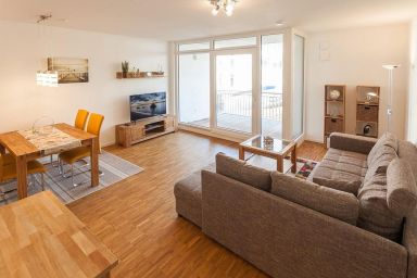 DünenResort Binz - Tolles Familienapartment mit Balkon und Fußbodenheizung - 150 m zum Ostseestrand