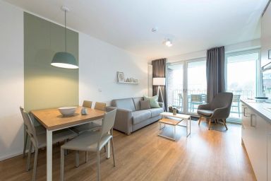 Apartmentvilla Anna See - Tolles Ferienapartment in Strandnähe mit geschützter Loggia und Sauna im Haus!