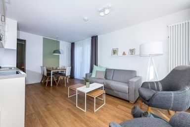 Apartmentvilla Anna See - Tolles Ferienapartment in Strandnähe mit Süd-Ost-Terrasse & Saunabereich im Haus