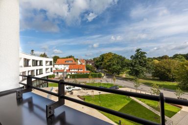 Godewindpark Travemünde - Liebevoll eingerichtetes Apartment in Ostseenähe mit Loggia und tollem Parkblick