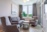 Wohn-/Essbereich mit Doppelschlafcouch