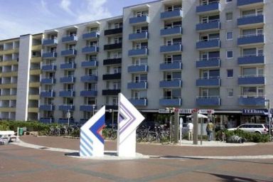 Dwarslöper 2 - 2 Zimmerwohnung am Strand - Hervorragender Meerblick aus der 5. Etage
