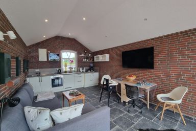 Ferienwohnung Lookenhof - Großzügige Ferienwohnung Lookenhof für Familien auf dem Land mit Wintergarten