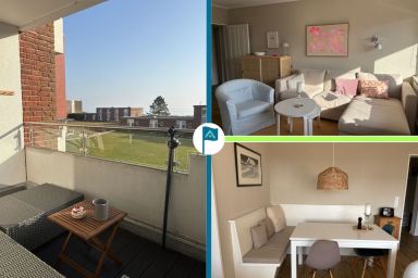 Haus Oland - Haus Oland Wohnung 06, Wohnen mit Meerblick