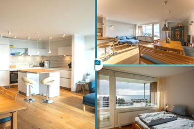 Haus Hooge - Direkt am Meer, mit zwei Balkonen