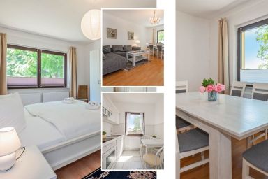 Ferienhaus Mellenthin - Gemütliches Ferienhaus in Mellenthin im Grünen, mit großem Garten & WLAN