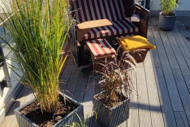 Ferienwohnung LP15 - "Das Penthouse" - Exklusive Ferienwohnung (141 m²) mit Kamin, Dachterrasse, WLAN und Fahrstuhl